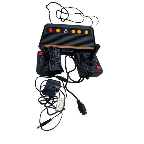 Atari flashback 8 untested console 2 joysticks and power chord in box SKU 3043 - Picture 7 of 8